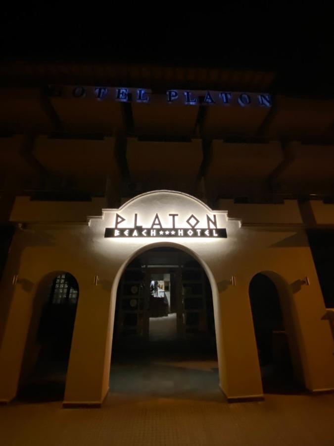 Hotel Platon Beach Олимпиаки-Акти Экстерьер фото