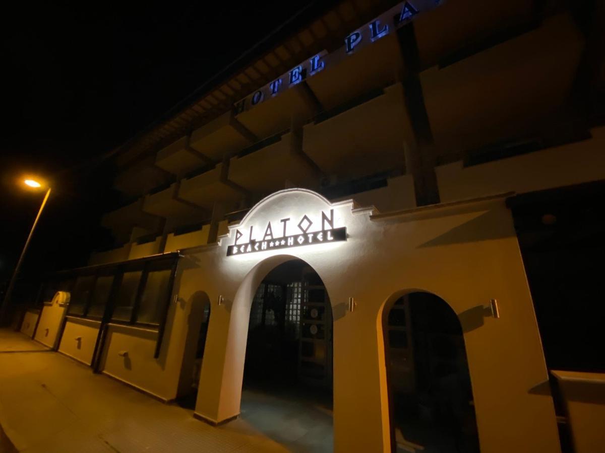Hotel Platon Beach Олимпиаки-Акти Экстерьер фото