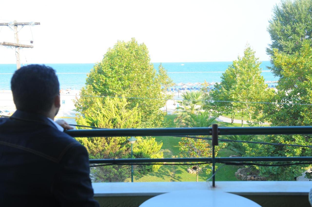 Hotel Platon Beach Олимпиаки-Акти Экстерьер фото